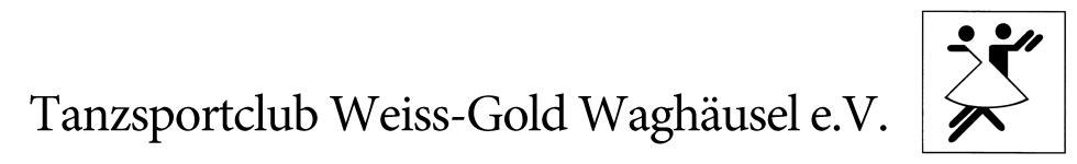 Tanzsportclub Weiß-Gold Waghäusel e.V. logo